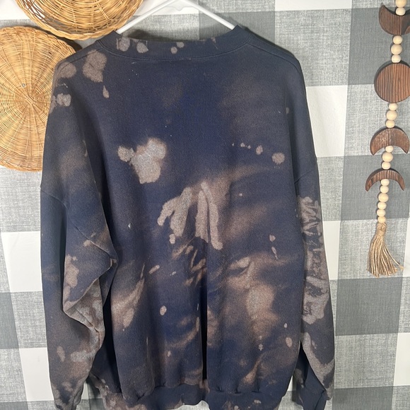 Vintage Tye Dye Crewneck Embroidered CAT - Picture 5 of 5
